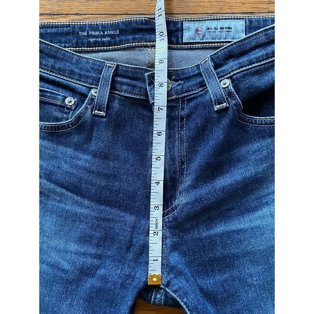 ADRIANO GOLDSCHMIED AG-ED Denim 'The Prima Ankle' Jeans sz 26R